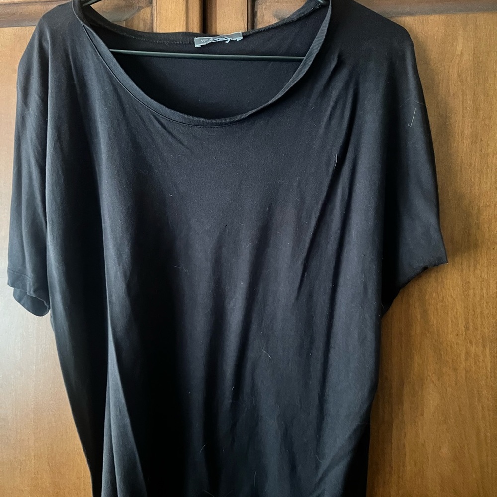 Vince black soft loose t-shirt